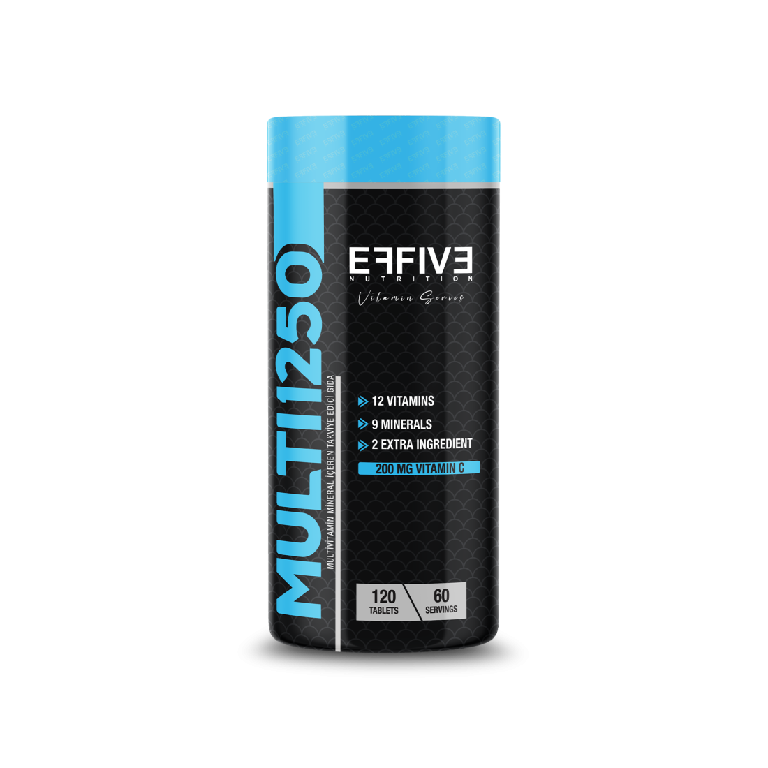 Effive Nutrition Multi1250 Vitamin & Mineral 120 Tablet  