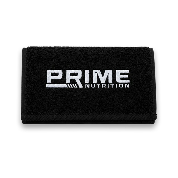 Prime Nutrition Beyaz 30x100 Siyah Havlu