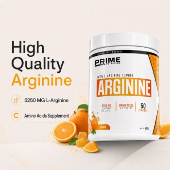 Prime Nutrition L-Arginine 400 gram Portakal