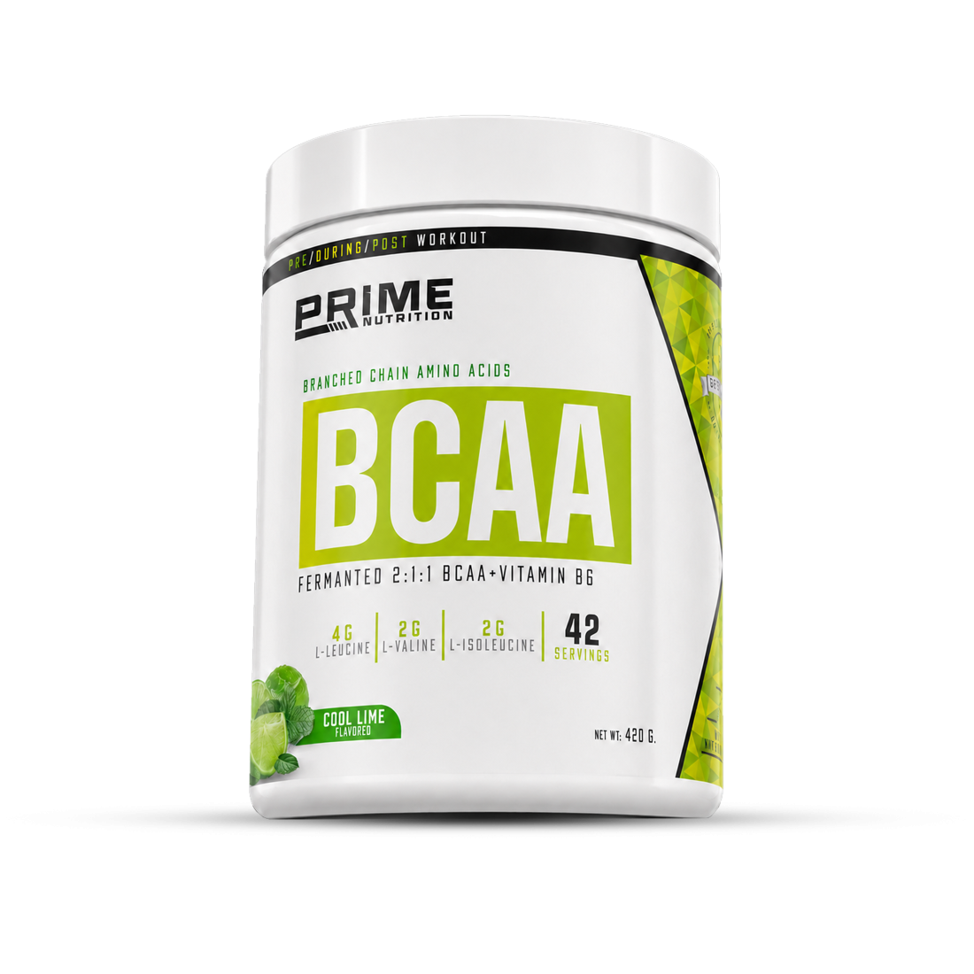 Prime Nutrition BCAA 2:1:1 420 gram Cool Lime