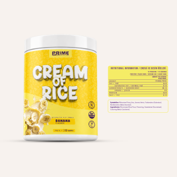 Prime Nutrition Cream Of Rice 750 gram Banana