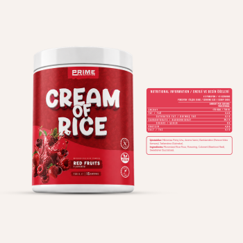 Prime Nutrition Cream Of Rice 750 gram Red Fruit