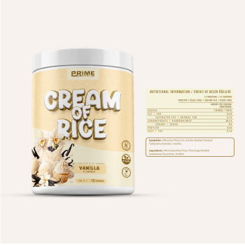 Prime Nutrition Cream Of Rice 750 gram Vanilya