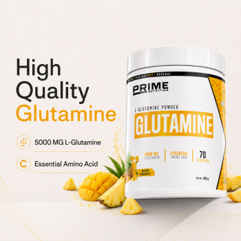 Prime Nutrition L-Glutamine 420 gram Mango & Ananas