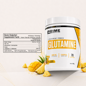 Prime Nutrition L-Glutamine 420 gram Mango & Ananas