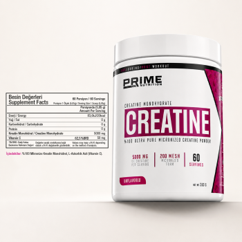 Prime Nutrition Creatine 303 gram Aromasız