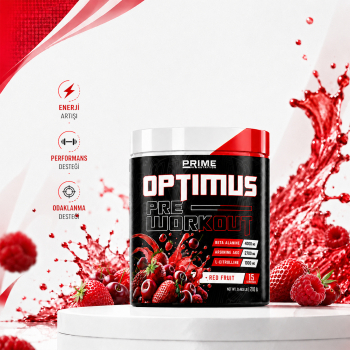 Prime Nutrition Optimus Pre-Workout 210 gram Red Fruit