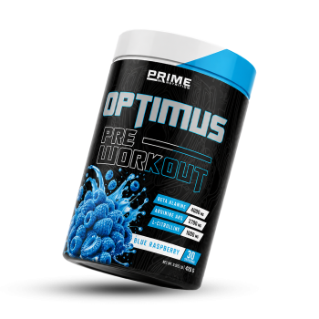 Prime Nutrition Optimus Pre-Workout 420 gram Blue Raspberry