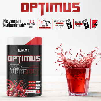 Prime Nutrition Optimus Pre-Workout 420 gram Red Fruit