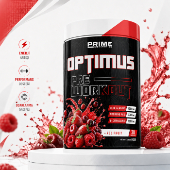 Prime Nutrition Optimus Pre-Workout 420 gram Red Fruit