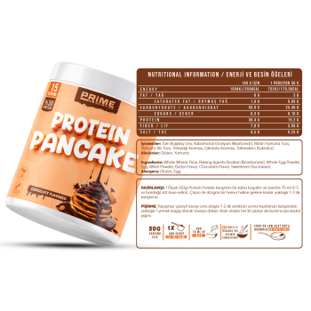 Prime Nutrition Protein Pancake 750 gram Chocolate