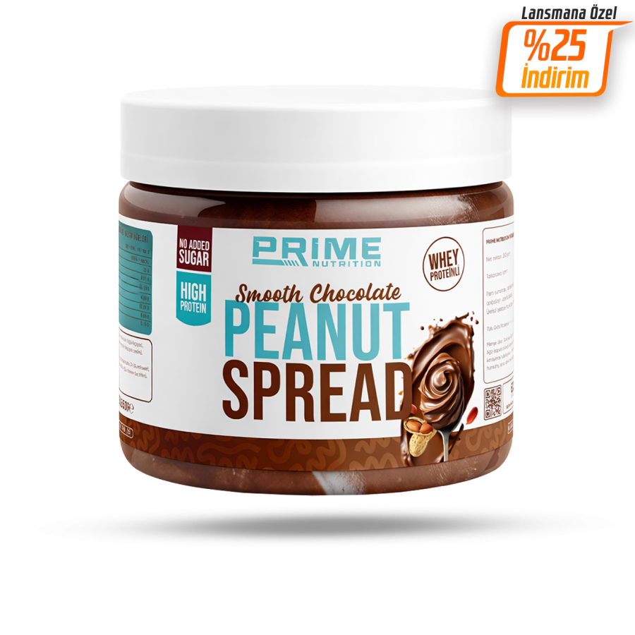 Prime Nutrition Smooth Peanut Protein Spread 350 gram Chocolate