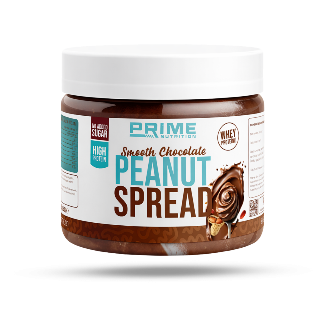 Prime Nutrition Smooth Peanut Protein Spread 350 gram Chocolate