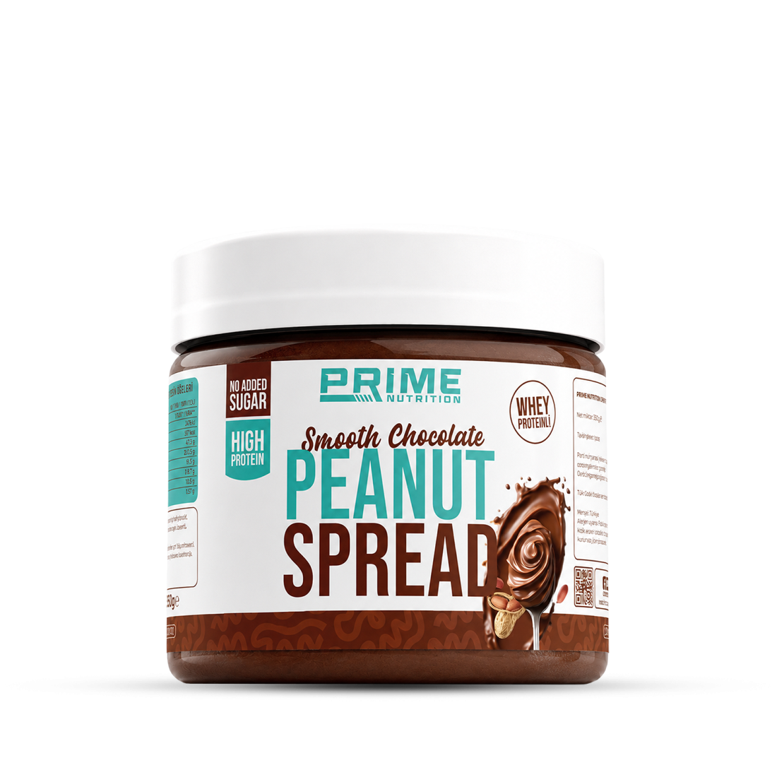 Prime Nutrition Smooth Peanut Protein Spread 350 gram Chocolate