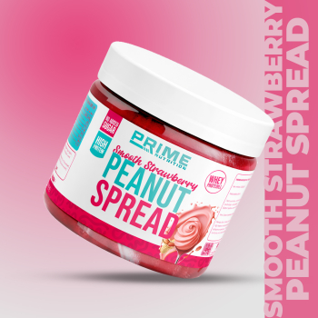 Prime Nutrition Smooth Peanut Protein Spread 350 gram Strawberry