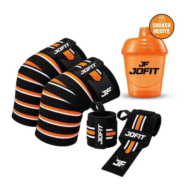 Jofit Power Support Wrist+Knee Wraps Paketi